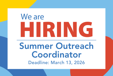 2026 Summer Outreach Coordinator Posting